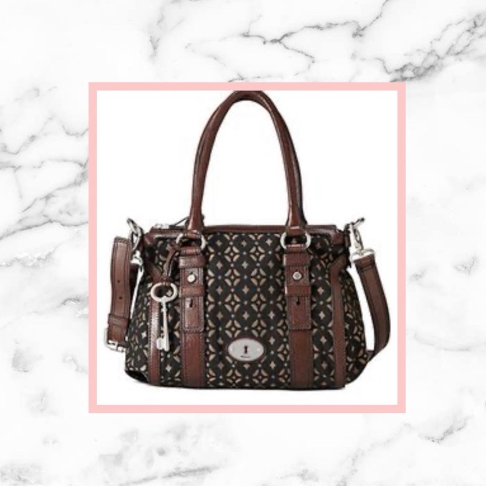 Fossil *Maddox* Signature Satchel